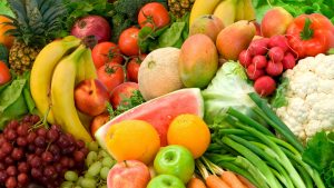 frutta e verdura portano felicita